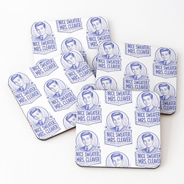 Item preview, Nice Sweater Mrs. Cleaver – Eddie Haskell Classic TV Humor designed and sold by Snarky Threads.