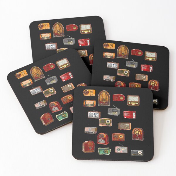 Item preview, Vintage Antique Radios designed and sold by MathWare MathClips.