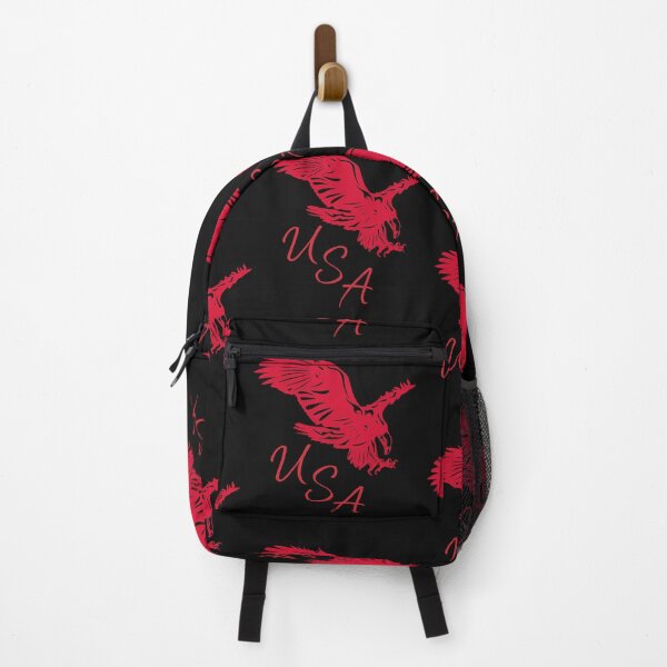 Item preview, Swooping Bald Eagle and letters USA symbols of strength designed and sold by AmericaFreedom.