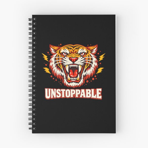 Item preview, Unstoppable Tiger – Vintage Roaring Tiger Woodcut Design designed and sold by Nueve Uno Design.