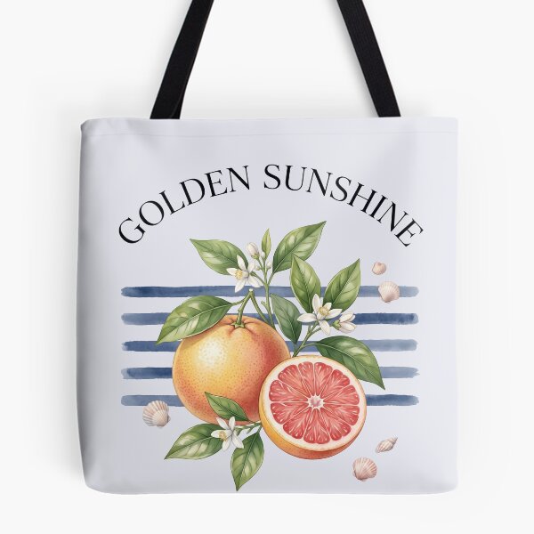 Item preview, Golden Sunshine – Grapefruit Citrus Design designed and sold by Sea Gem.