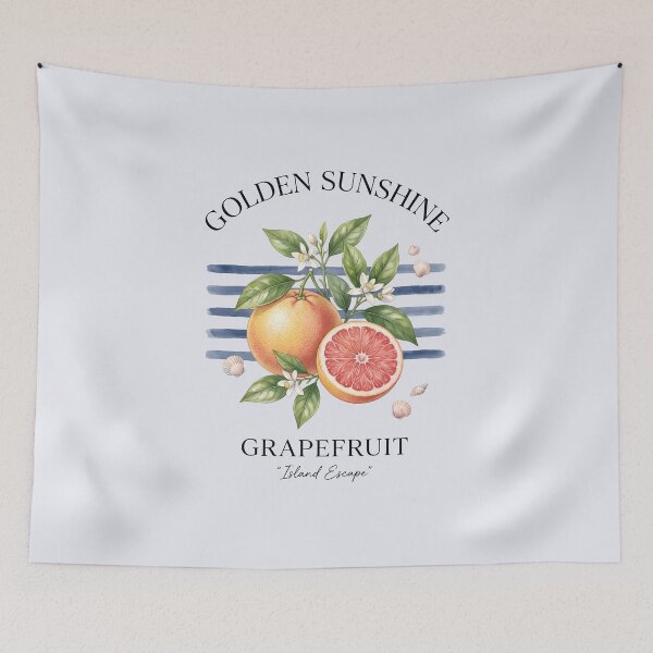Item preview, Golden Sunshine – Grapefruit Citrus Design designed and sold by Sea Gem.