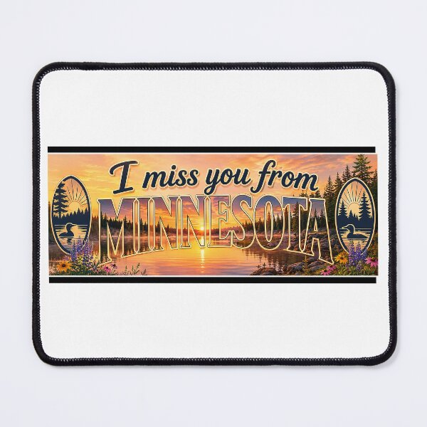 Item preview, Minnesota Sunrise Across the Miles designed and sold by BlissBlvdShop.