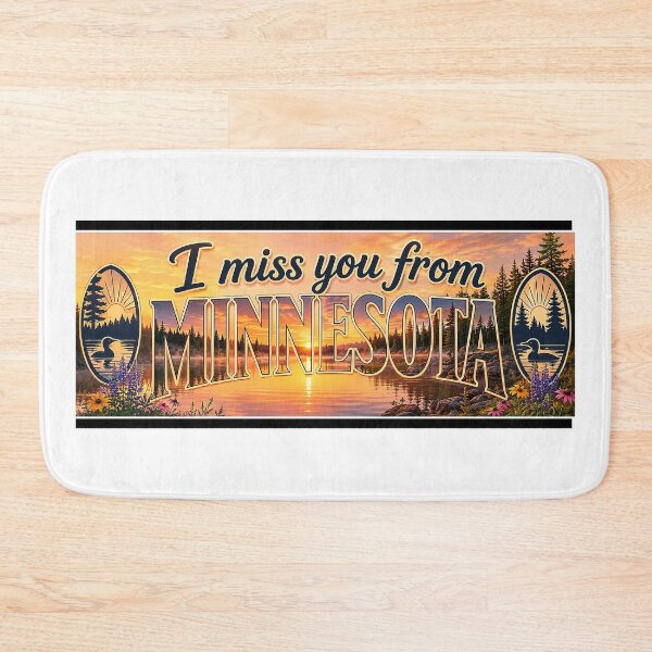 Item preview, Minnesota Sunrise Across the Miles designed and sold by BlissBlvdShop.