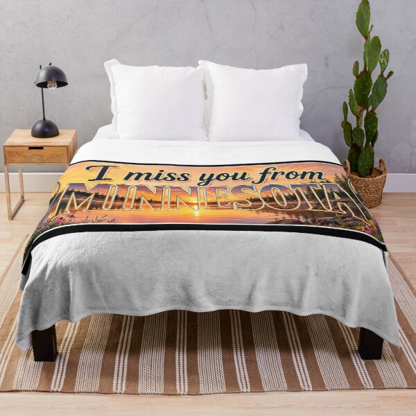 Item preview, Minnesota Sunrise Across the Miles designed and sold by BlissBlvdShop.