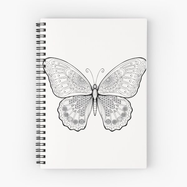 Item preview, Intricate Mandala Butterfly SVG | Zentangle Butterfly PNG | Boho Butterfly T-Shirt Design designed and sold by Artistry Tee Co.