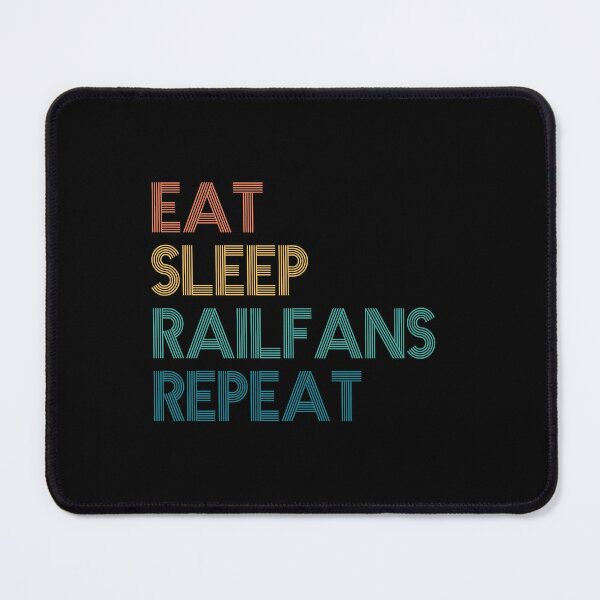 Item preview, Eat Sleep Railfans Repeat - Gift For Railfans Fans designed and sold by kindxinn.