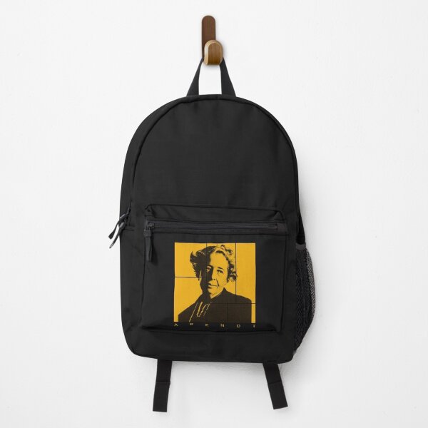 Item preview, Hannah Arendt halftone mondrian style portrait designed and sold by CMYKStudio.