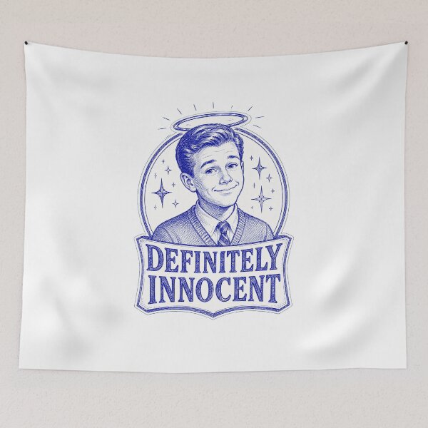 Item preview, Eddie Haskell – Definitely Innocent Retro TV Humor designed and sold by Snarky Threads.