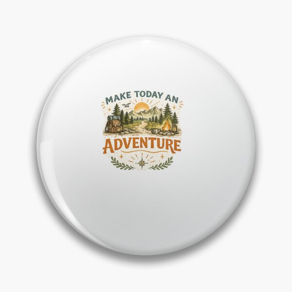 Item preview, Make Today an Adventure | Vintage Outdoor Camping Design designed and sold by ✨ Daily Vibe Studio ✨.