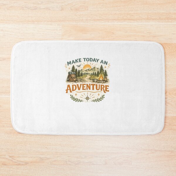 Item preview, Make Today an Adventure | Vintage Outdoor Camping Design designed and sold by ✨ Daily Vibe Studio ✨.