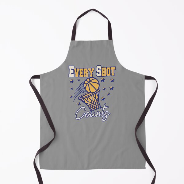 Item preview, Every Shot Counts – Retro Varsity Basketball Design designed and sold by THROUGH-LIFE.