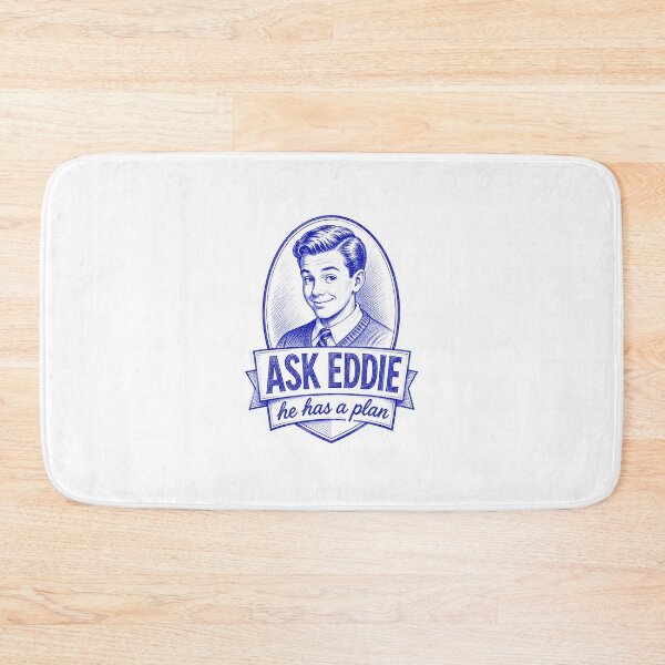 Item preview, Ask Eddie – He Has a Plan | Eddie Haskell Retro Design designed and sold by Snarky Threads.