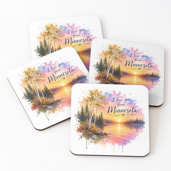 Item preview, Minnesota Sunrise Love Reflections designed and sold by BlissBlvdShop.