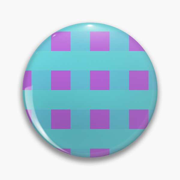 Item preview, Purple and turquoise squares pattern  designed and sold by Blooom313.
