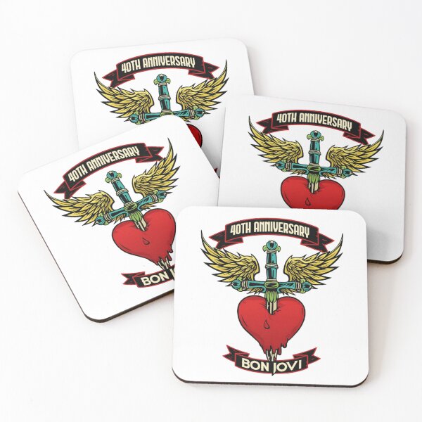 Item preview, Bon Jovi Heart Dagger – 40th Anniversary designed and sold by Breannarts.