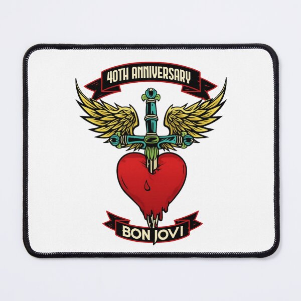 Item preview, Bon Jovi Heart Dagger – 40th Anniversary designed and sold by Breannarts.