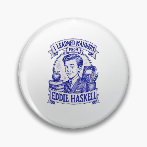 Item preview, I Learned Manners From Eddie Haskell – Classic TV Humor designed and sold by Snarky Threads.