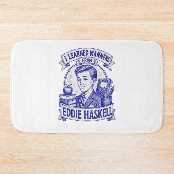 Item preview, I Learned Manners From Eddie Haskell – Classic TV Humor designed and sold by Snarky Threads.
