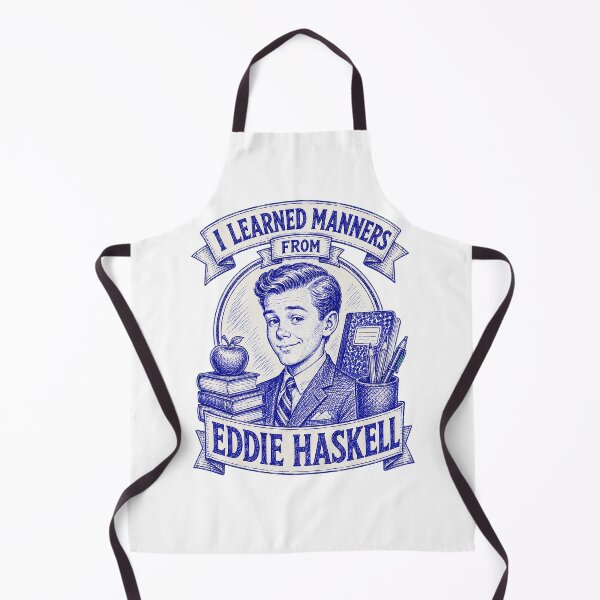 Item preview, I Learned Manners From Eddie Haskell – Classic TV Humor designed and sold by Snarky Threads.