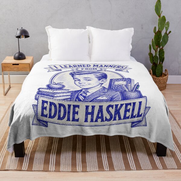 Item preview, I Learned Manners From Eddie Haskell – Classic TV Humor designed and sold by Snarky Threads.