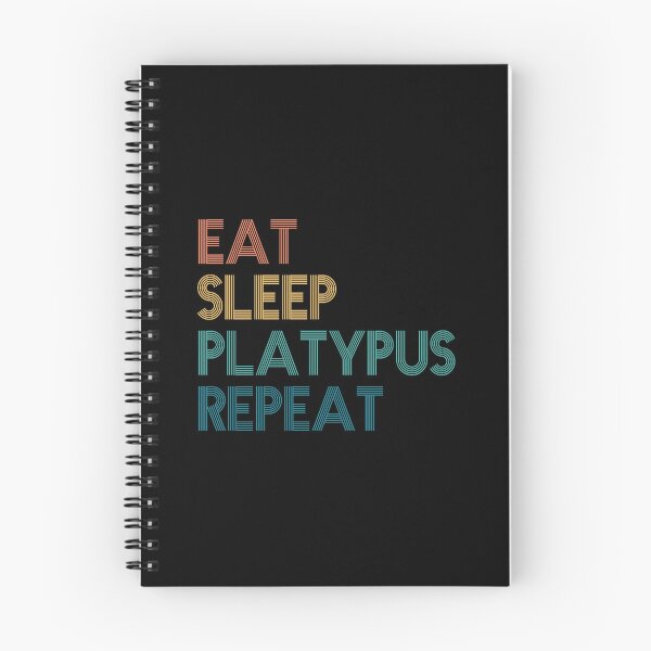 Item preview, Eat Sleep Platypus Repeat - Gift For Platypus Fans designed and sold by kindxinn.