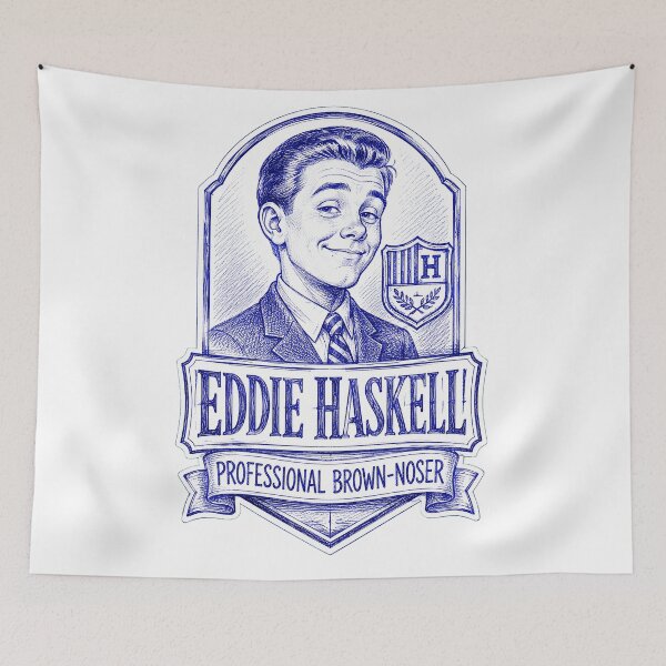 Item preview, Eddie Haskell – Professional Brown-Noser Retro Humor designed and sold by Snarky Threads.