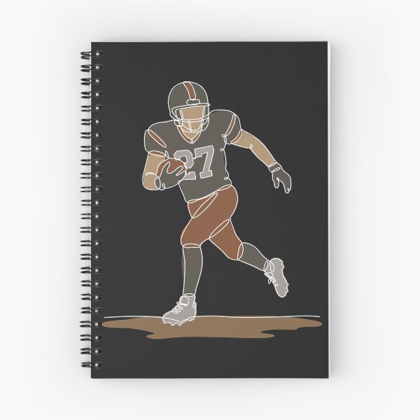 Item preview, Football Player One Line Drawing designed and sold by MaddiLoppnow.