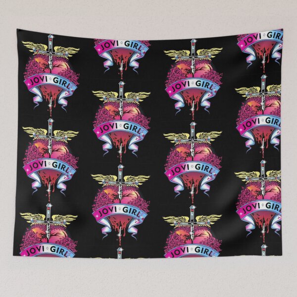 Item preview, Bon Jovi Keep The Faith Flaming Heart   designed and sold by Breannarts.