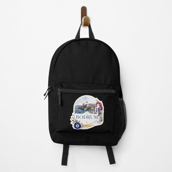 Item preview, Bodrum Turkey Castle Blue Doors Aegean Coast Travel Souvenir designed and sold by GusiaTreasures.