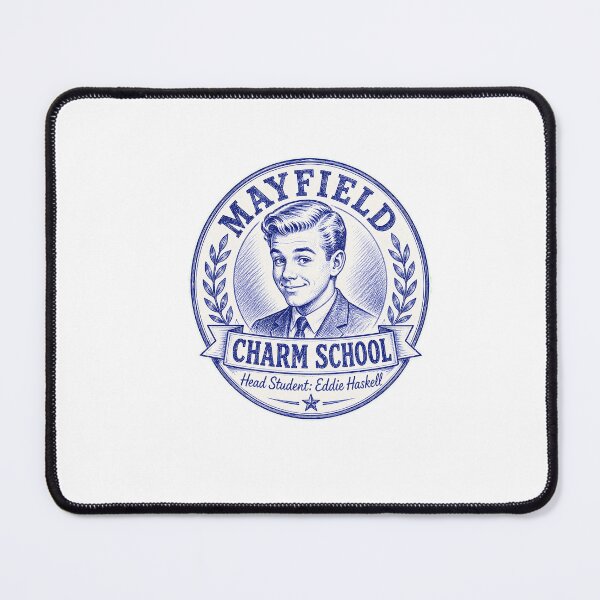 Item preview, Mayfield Charm School – Eddie Haskell Classic TV Design designed and sold by Snarky Threads.