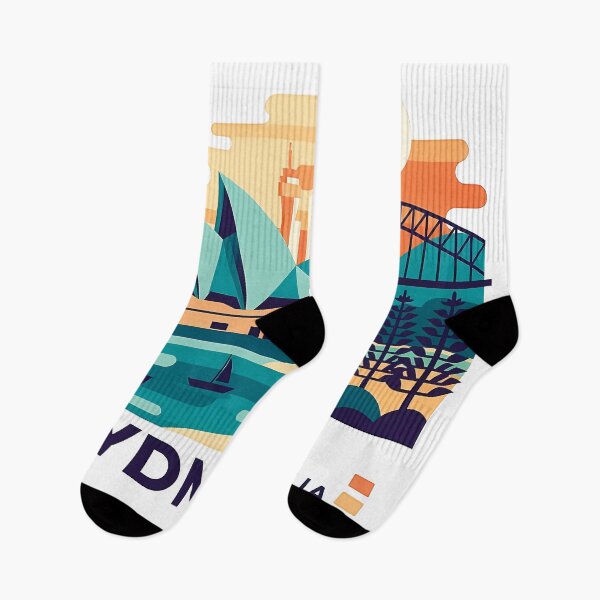 Item preview, Sydney Australia Travel Souvenir - Opera House & Harbour Bridge Art designed and sold by OzzFrequency.