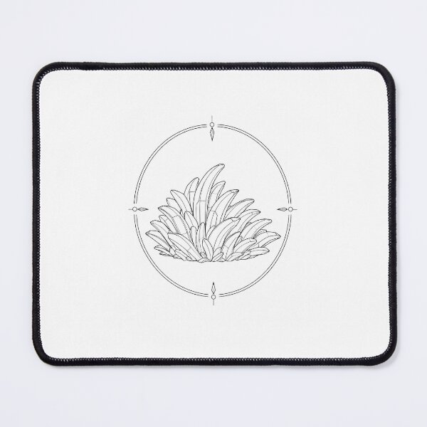 Item preview, Acanthite Emblem | Minimal Nordic Mineral Illustration designed and sold by Norvian.