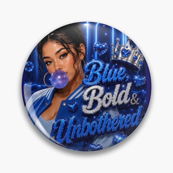 Item preview, Blue, Bold & Unbothered  designed and sold by HouseofMarlow.