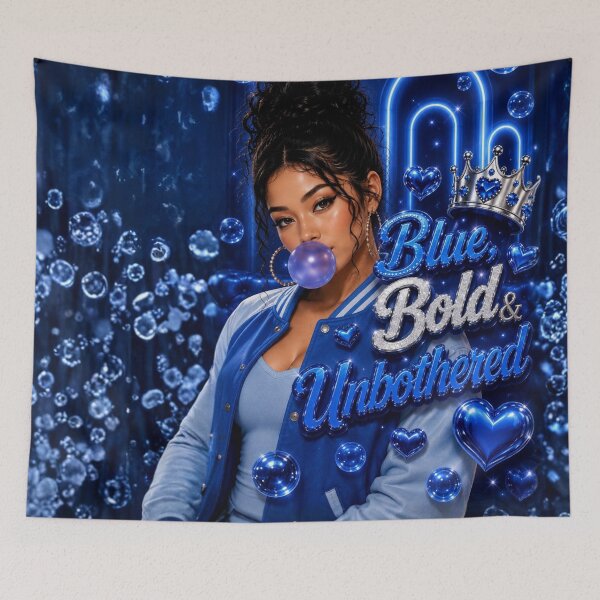 Item preview, Blue, Bold & Unbothered  designed and sold by HouseofMarlow.