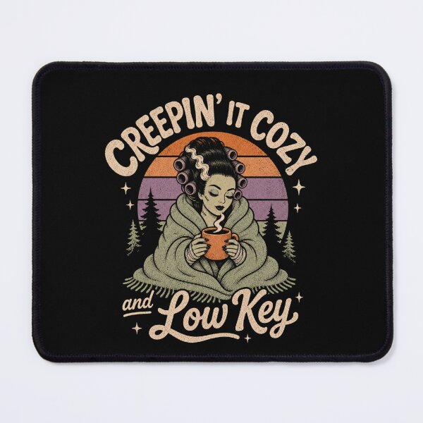 Item preview, Creepin' It Cozy Low Key Monster Bride Vintage designed and sold by StuckOnTees.