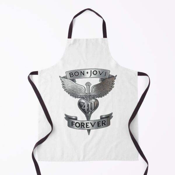 Item preview, Bon Jovi Winged Dagger Heart 40th Anniversary Forever designed and sold by Breannarts.