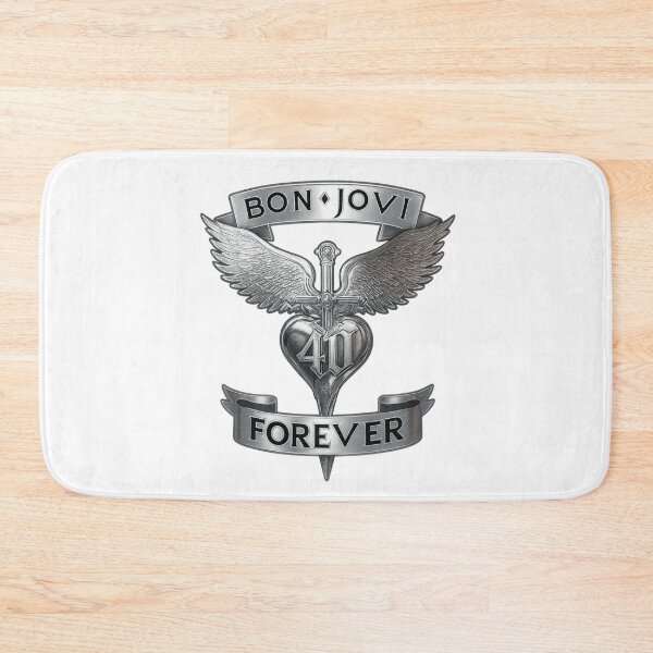 Item preview, Bon Jovi Winged Dagger Heart 40th Anniversary Forever designed and sold by Breannarts.