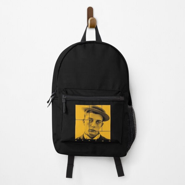 Item preview, Buster Keaton halftone mondrian style portrait designed and sold by CMYKStudio.