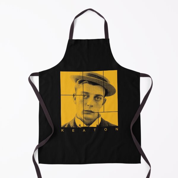 Item preview, Buster Keaton halftone mondrian style portrait designed and sold by CMYKStudio.