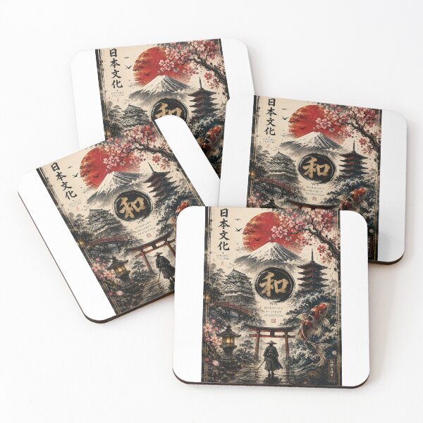 Item preview, Traditional Japanese Culture Wa Harmony Vintage Art Collage designed and sold by Mohamedeinoo.