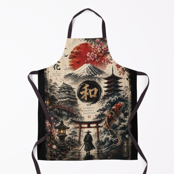 Item preview, Traditional Japanese Culture Wa Harmony Vintage Art Collage designed and sold by Mohamedeinoo.