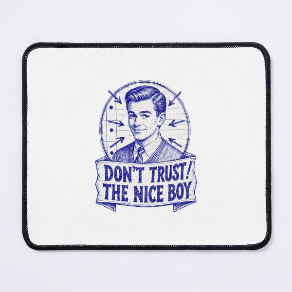 Item preview, Eddie Haskell – Don’t Trust the Nice Boy Retro Humor designed and sold by Snarky Threads.