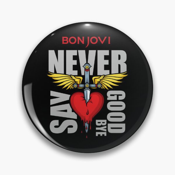 Item preview, Bon Jovi Winged Heart Dagger - “Never Say Goodbye” designed and sold by Breannarts.