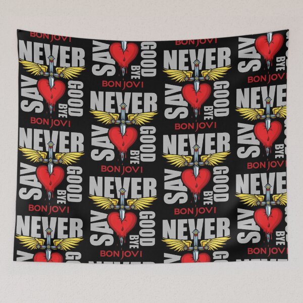 Item preview, Bon Jovi Winged Heart Dagger - “Never Say Goodbye” designed and sold by Breannarts.
