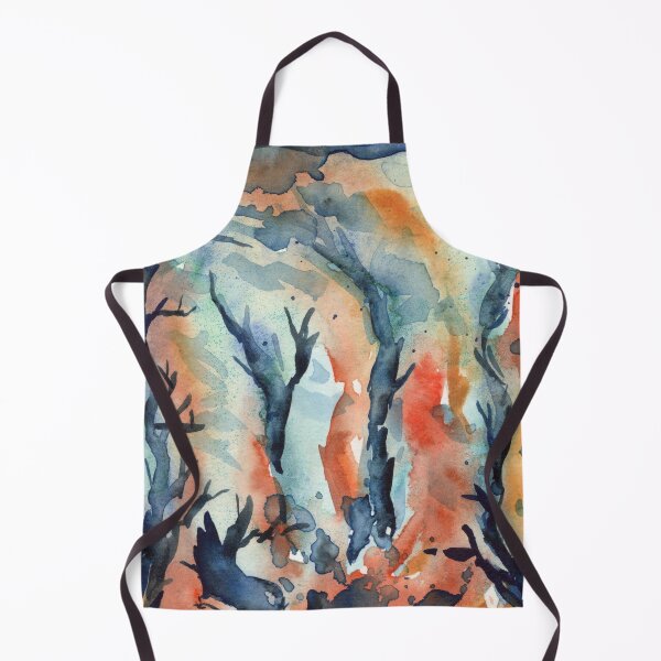 Item preview, Enchanted Forest Glow | Watercolor Landscape designed and sold by DzinkaDreamArt.