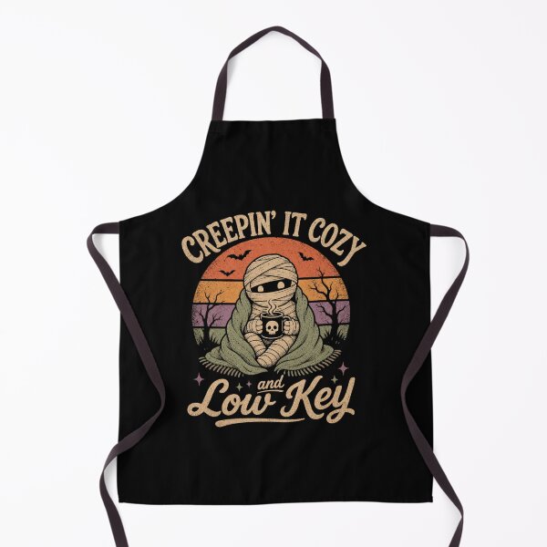 Item preview, Creepin' It Cozy Low Key Mummy Halloween Vibes designed and sold by StuckOnTees.