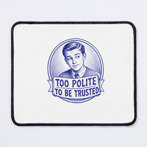 Item preview, Eddie Haskell – Too Polite to Be Trusted designed and sold by Snarky Threads.