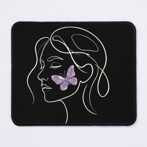 Item preview, Handmade Touch Lupus Butterfly Face Minimalist Art designed and sold by Sabia Creative Lab.