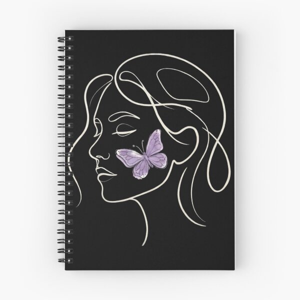Item preview, Handmade Touch Lupus Butterfly Face Minimalist Art designed and sold by Sabia Creative Lab.
